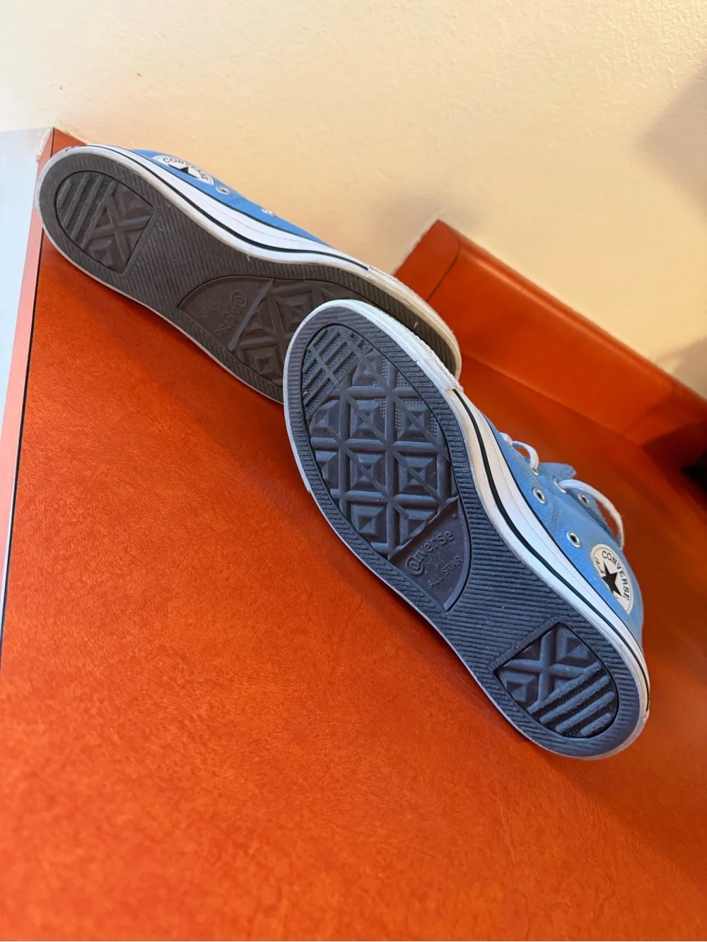 Kids' Light Blue converse LIKE NEW